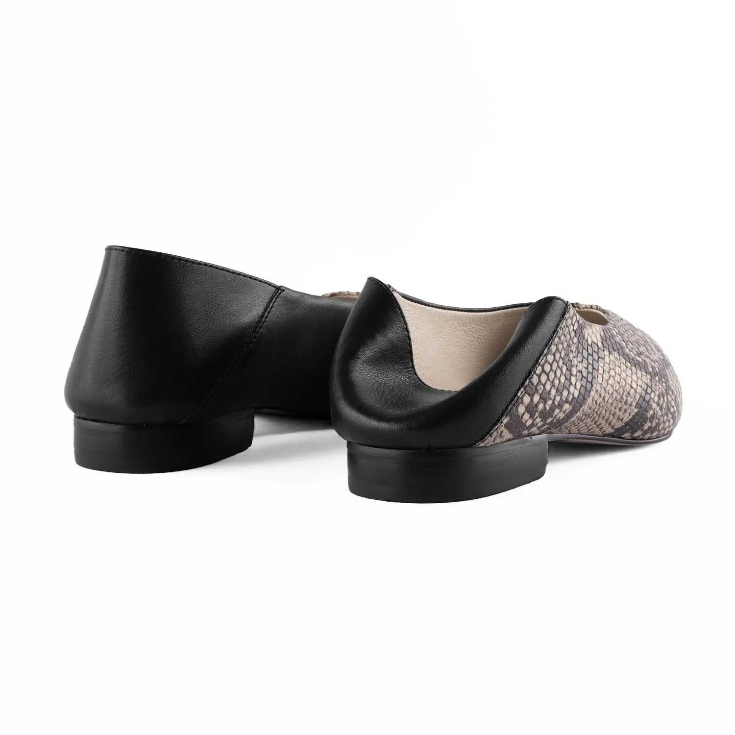 Vinci Shoes Bailarinas Louise Serpiente